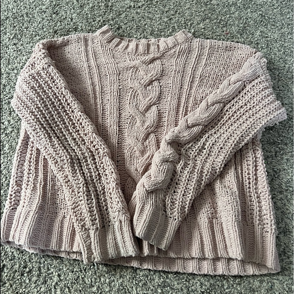 Aeropostale light pink sweater